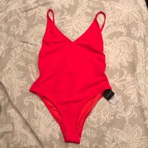 NWT Topshop one piece swimsuit
